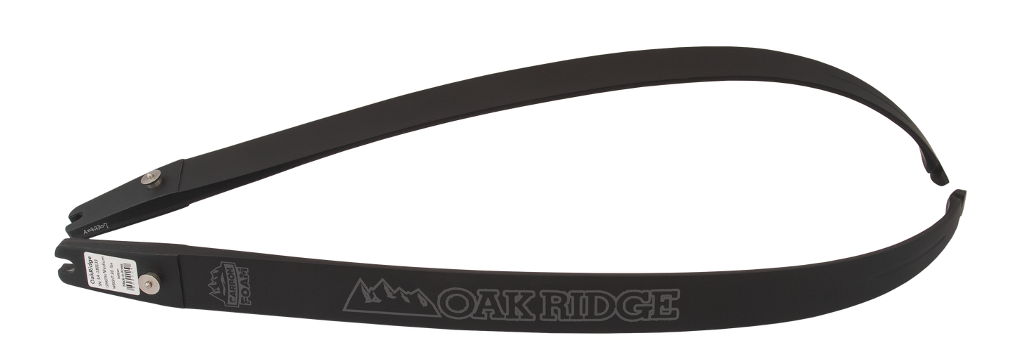 OAK RIDGE CARBON BLACK FOAM ILF RECURVE LIMBS