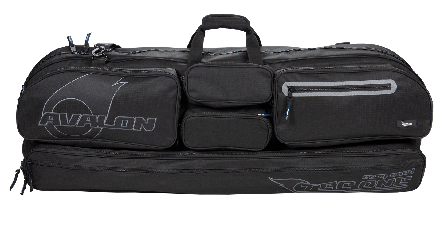 AVALON COMPOUND SOFT CASE TEC ONE 116 CM WITH MULTIPLE POCKETS BLACK