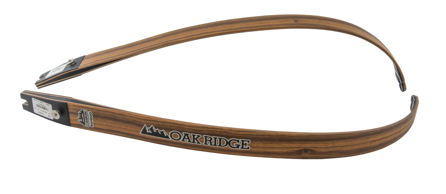 OAKRIDGE CARBON BAMBOO CORE WITH AFRICAN SANDAL WOOD RECURVE LIMBS