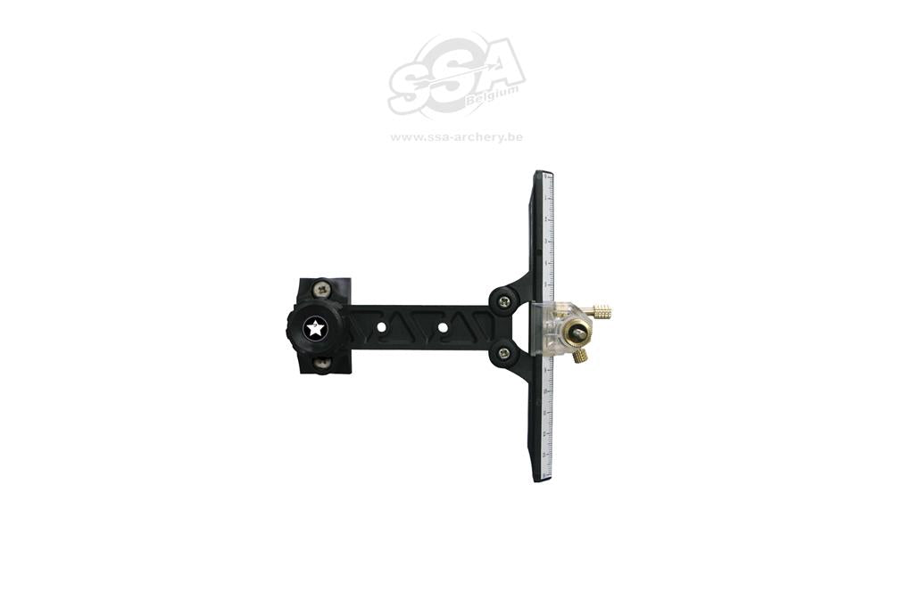 WNS SOP-10 RH BLACK RECURVE SIGHT