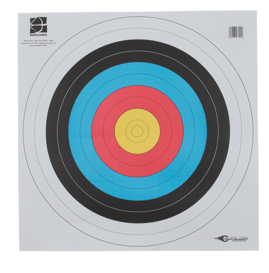 Avalon target face 60 cm 1-10