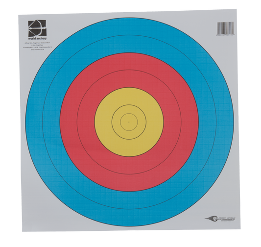 Avalon target face 80cm 1-6 ring