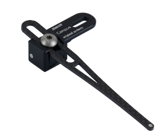 DECUT STANDARD CLICKERS CAMPUS CARBON WITH SCREW BLACK