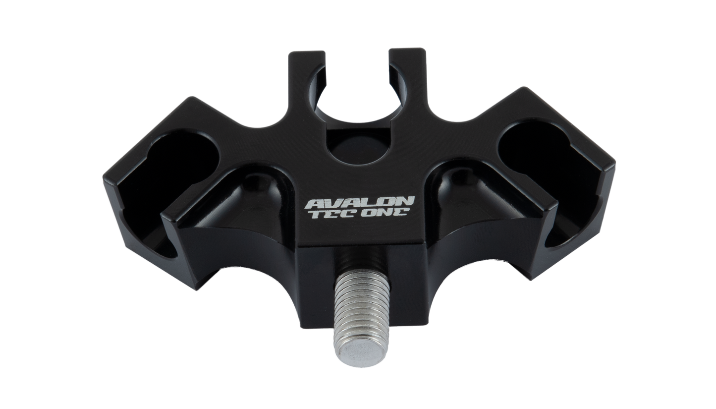 AVALON TEC ONE - QUICK DETACH 5/16 40° X 10° BLACK V-BAR