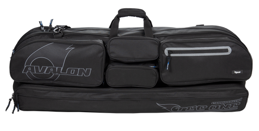 AVALON COMPOUND SOFT CASE TEC ONE 116 CM WITH MULTIPLE POCKETS BLACK